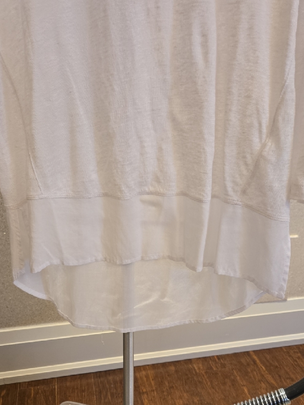Splendid White High-Low Tunic Top - Picture 2 of 3